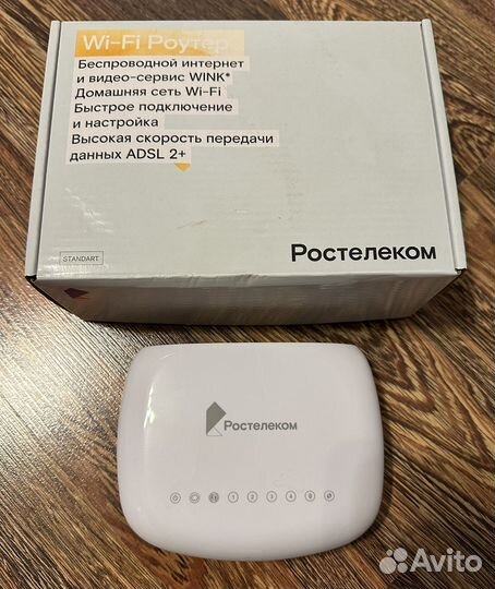 DSL-модем Wi-Fi Роутер ZTE zxhn H108N