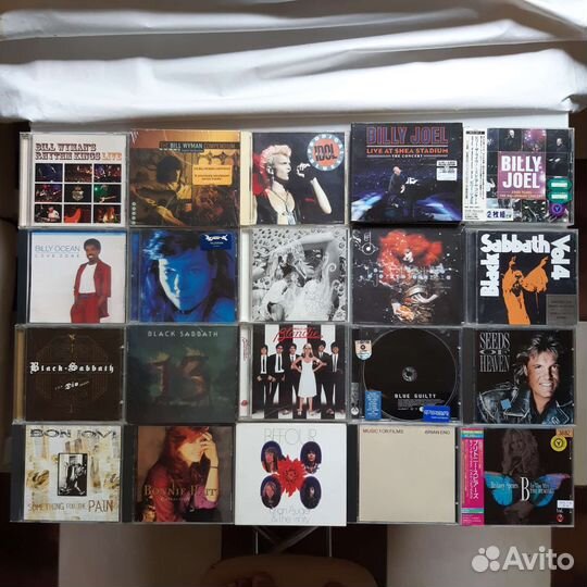 CD фирменные рок метал поп часть 1 184 CD 16.05.23