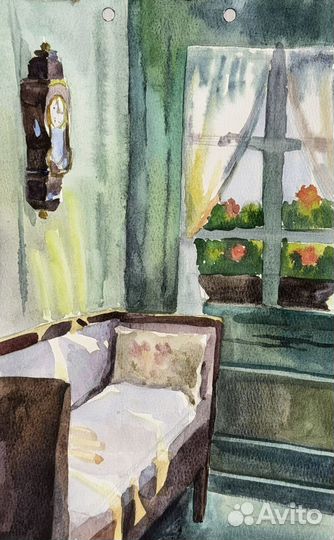 Акварельные этюды формата А4