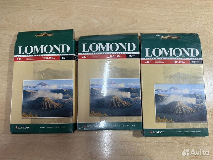 Фотобумага lomond односторонняя, глянцевая 10х15см