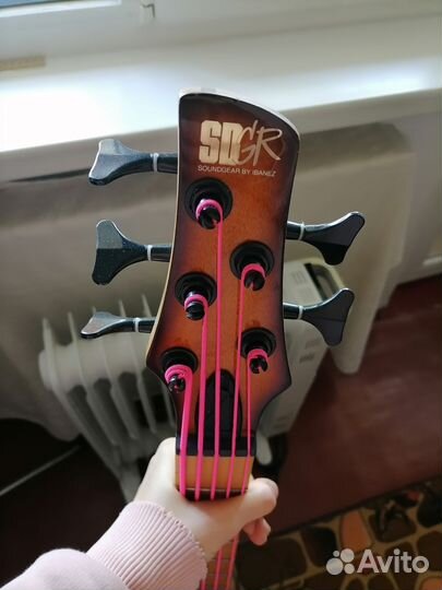 Активный Бас 5 струн ibanez sr 375