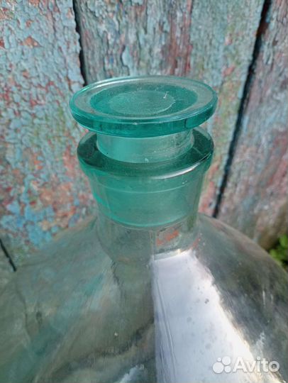 Бутыль стеклянная