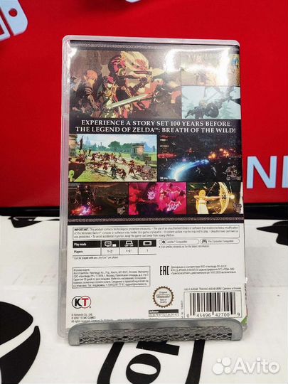 Hyrule Warriors Age of Calamity NS Б/У