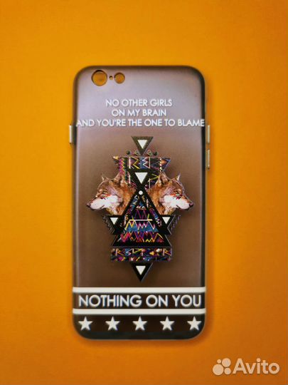 Коллекционный чехол для iPhone 6,6S с рисунком