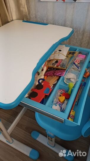 Детский стол и стул растущая парта