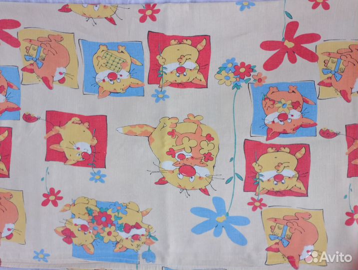 Комплект детского постельного белья хлопок пакетом