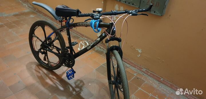 Велосипед на литых дисках bmw,б/у