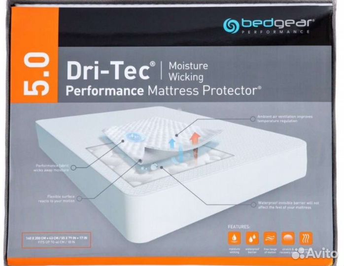 Чехол защитный на матрас/наматрасник AskonaDri-Tec