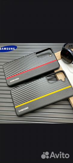 Чехол кожанный Samsung S21