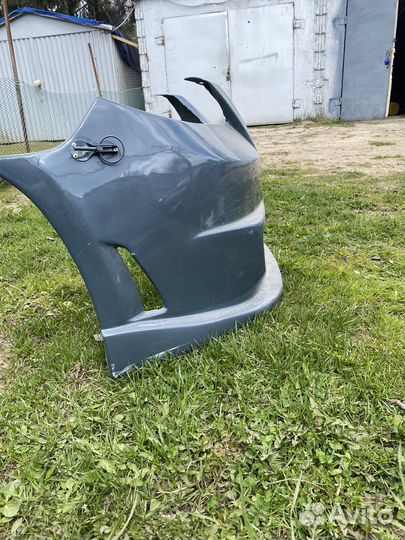 Бампер передний от обвеса mazda 3 bk