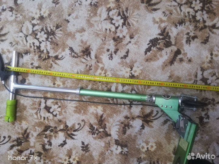 Детский складной трёхколёсный самокат