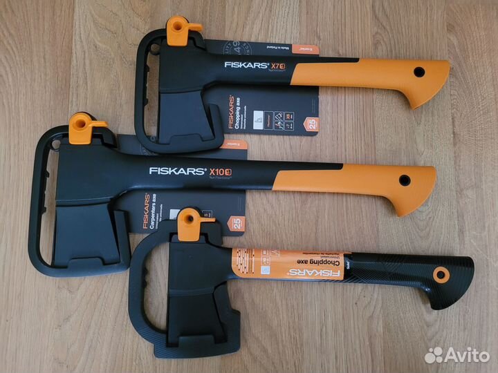 Топор fiskars a6, x7, x10