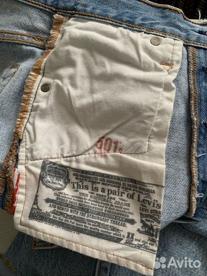 Джинсы Levis 501