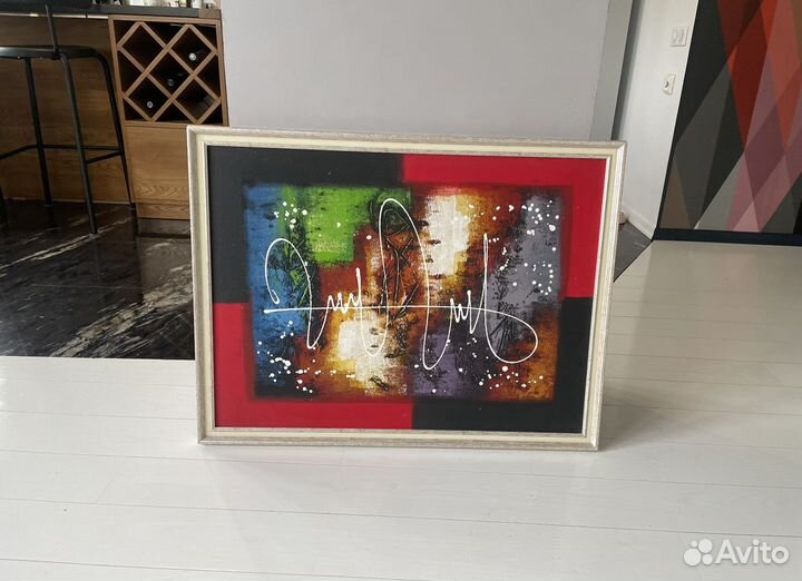 Картина, масло, с острова Бали