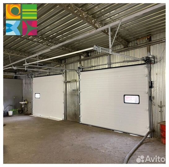 Гаражные ворота alutech