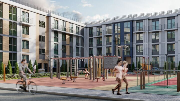 2-к. квартира, 58,8 м², 1/4 эт.