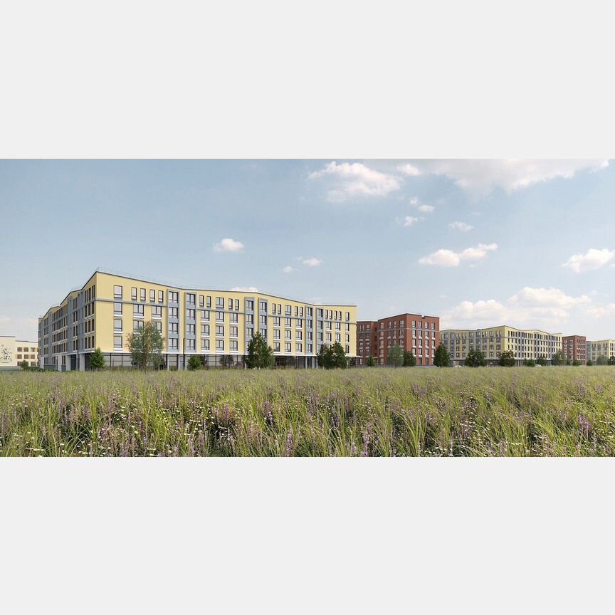 1-к. квартира, 39,1 м², 3/5 эт.