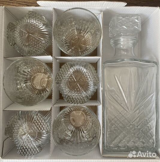 Графин со стаканами для виски