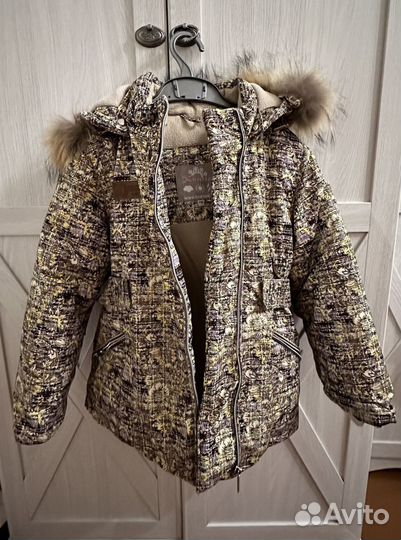Куртка и полукомбинезон зимний 116см
