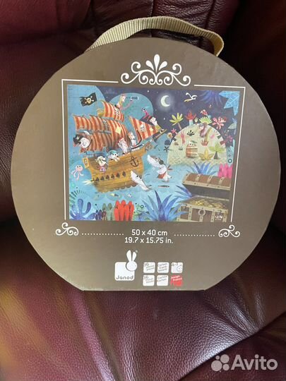 Настольные игры carotina и пазлы janod