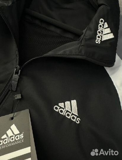 Спортивный костюм Adidas плащевый ретро мужской люкс