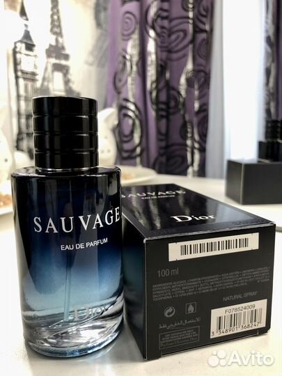 Мужские духи dior sauvage диор саваж 100мл