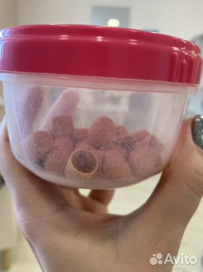 Лезвия и колпачки песочные для педикюра