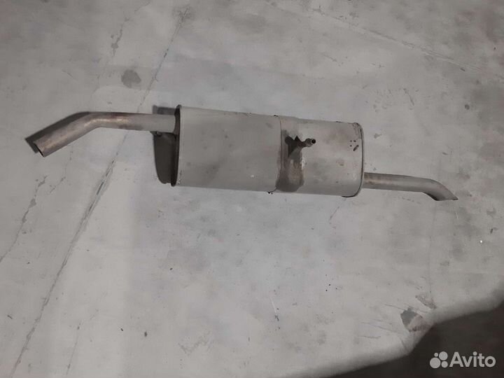 Глушитель задняя часть Citroen C4