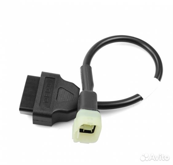 Диагностический кабель OBD2 для Kawasaki 6-pin
