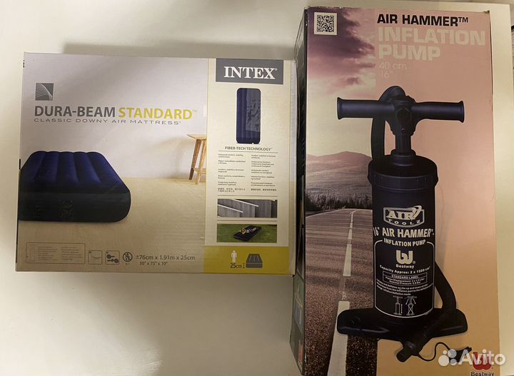 Надувной матрас