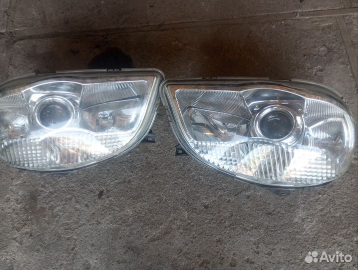 Фары Шевроле нива пластик