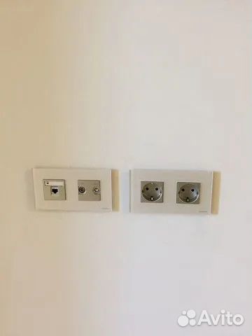 Установка розеток, выключателей. Ремонт электрики