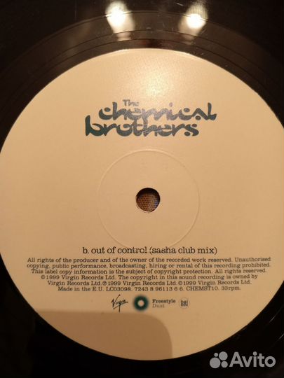 Виниловая пластинка The Chemical brothers