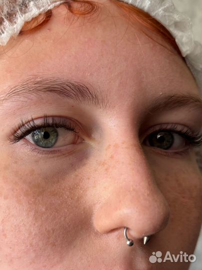 Наращивание ресниц модель