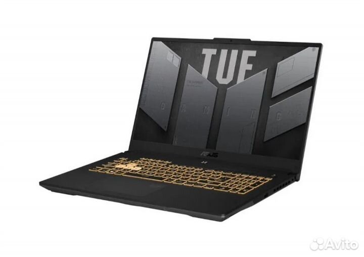 Ноутбук asus TUF FX707ZM-HX116, серый, 90NR09G1-M0