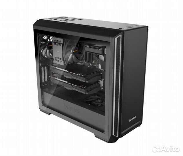 Корпус be quiet Silent Base 601 Window, серебряны