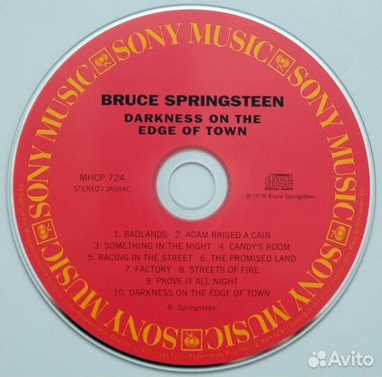 Bruce Springsteen - Darkness On The Edge Of Town