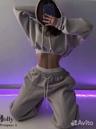 Спортивный костюм женский на флисе