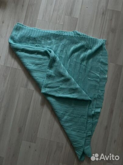 Плед покрывало вязанный 150*180