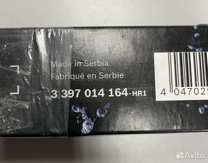 Щетки стеклоочистителя bosch 3397014164