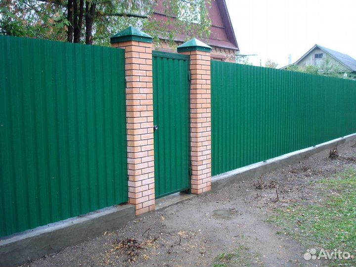 Забор под ключ 431