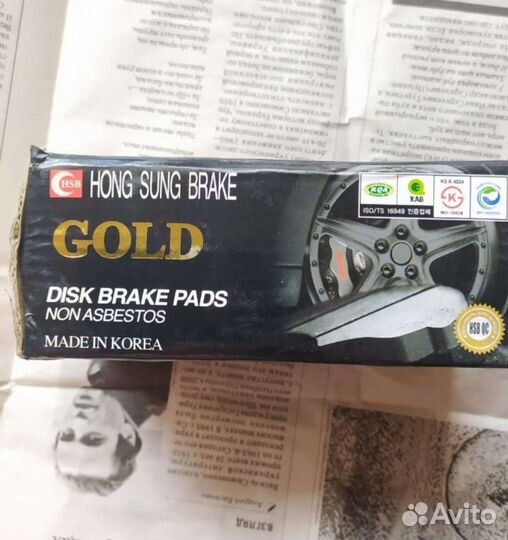 Тормозные колодки на chevrolet aveo т250