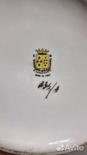 Ваза. Кародимонте. Винтаж. Антиквариат