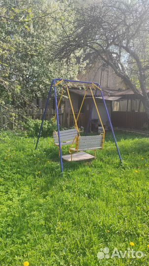 Детские качели уличные бу