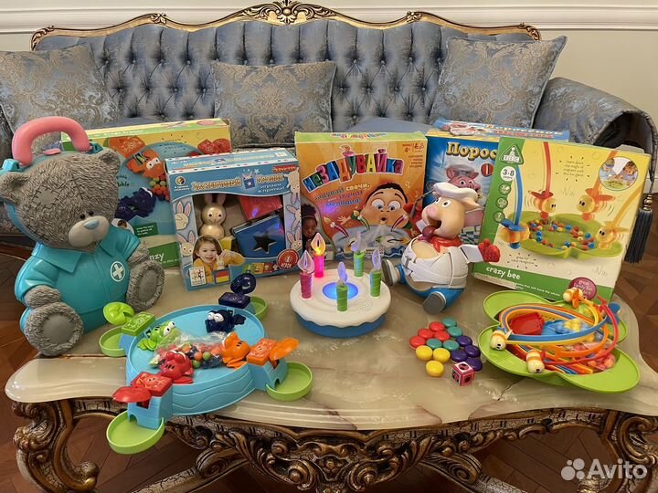 Много развивающих игр