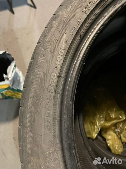 Pirelli P Zero 275/40 R20 и 315/35 R20