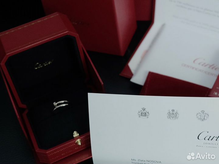 Кольцо Cartier гвоздь оригинал