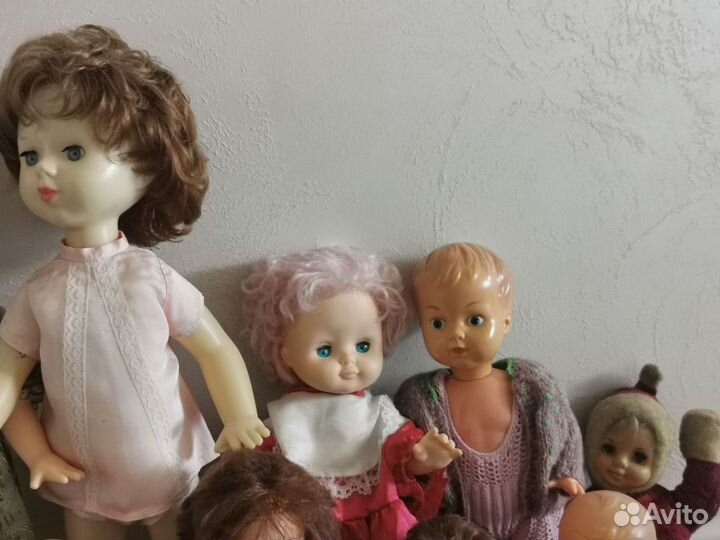 Кукла СССР игрушки разные