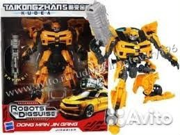 Трансформер Бамблби большой 40см в коробке