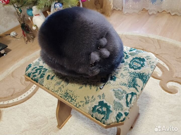 Норковая Зимняя шапка женская